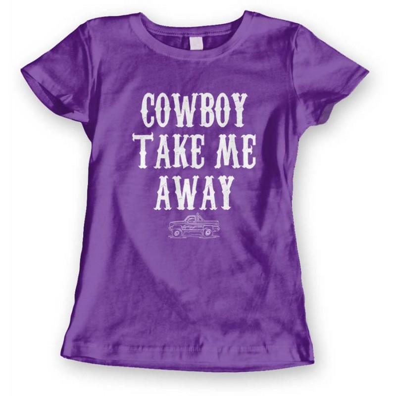 Cowboy Take Me Away Short Sleeve T-Shirt