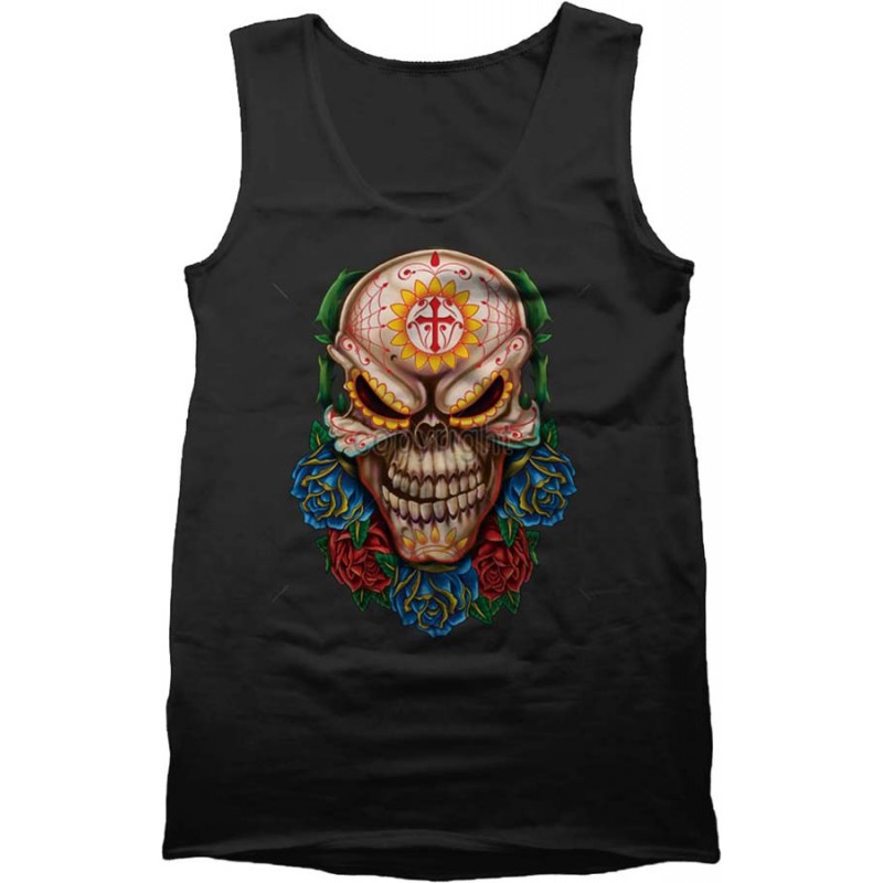 Bullies Skull T-Shirt  Bullies Candy Skull Black Tee Shirt – Broad and  Market