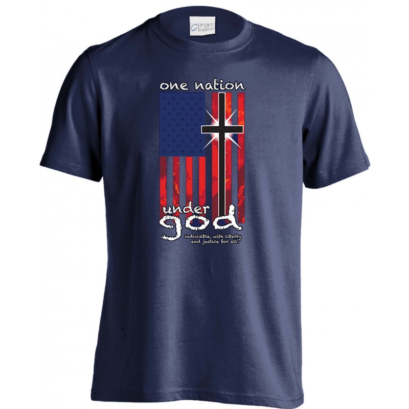 One Nation Under God Cincinnati Bengals American Flag Shirt